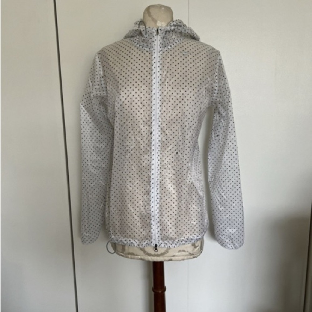 Nike Black and White Circle Pattern Jacket